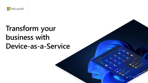 Device as a Service banner