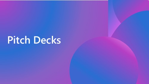 Pitch decks banner image