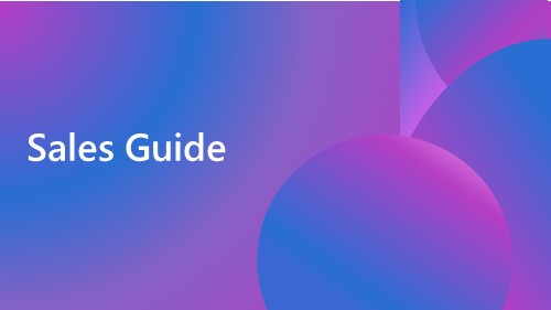 Sales Guides tile image