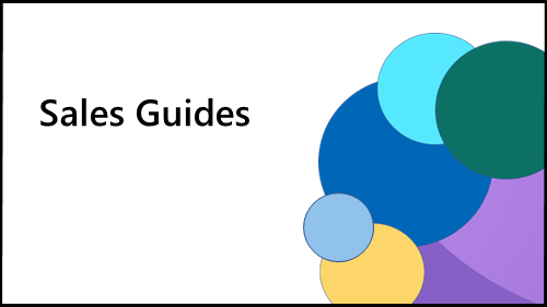 Sales Guides tile image