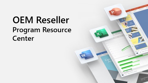 OEM Reseller Program Resource Center banner