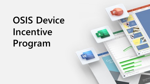 OSIS Device Incentive Program banner