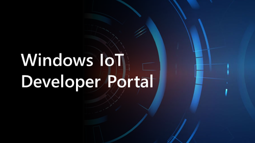 Windows IoT Developer Portal banner