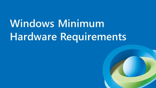Windows minimum hardware requirements banner image