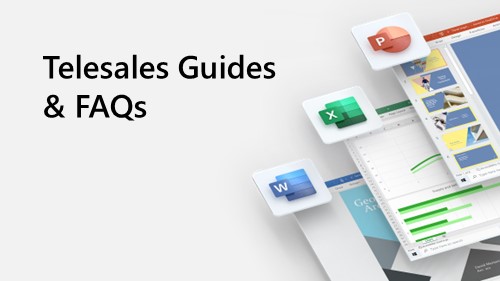 M365 Telesales Guide and FAQ Tile image