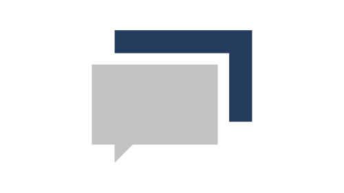 Illustration of chat boxes