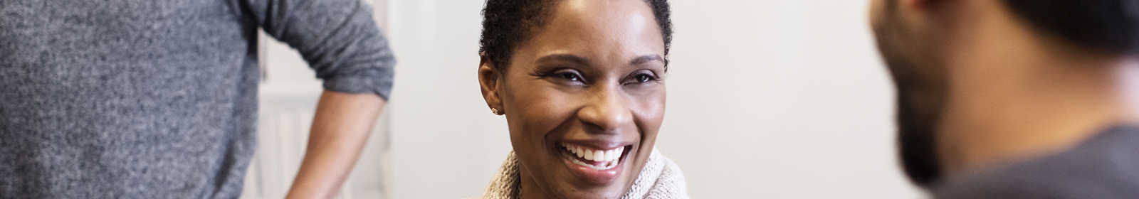 Employee in a meeting