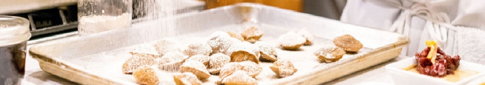 A chef prepares a fancy dish