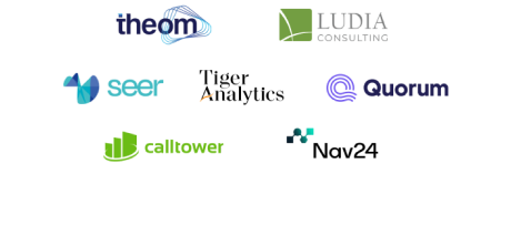 Logos of featured partner companies