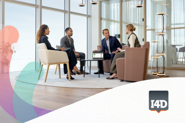 People talking around a conference table