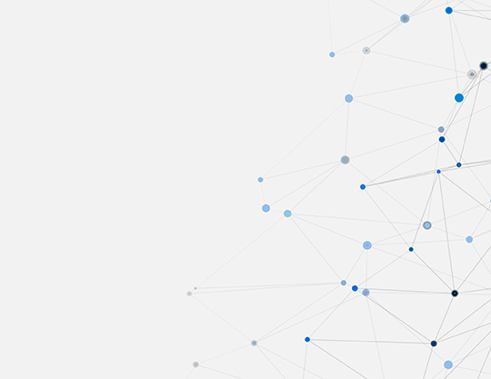 connecting network of dots