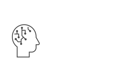 Artificial brain icon