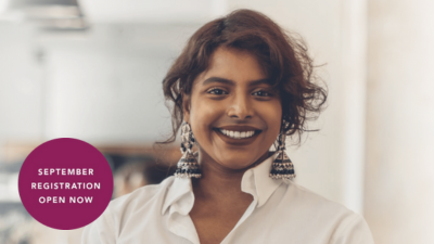 September registration open now