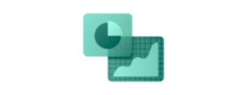 Icon of two overlaid graphs