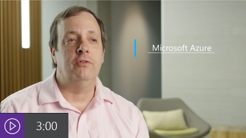 Randy from Commvault talking about Microsoft Azure