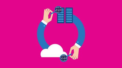 Illustration of two arms