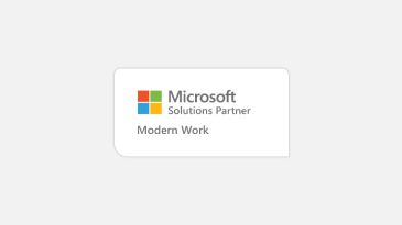 Microsoft Solutions Partner Modern Work badge