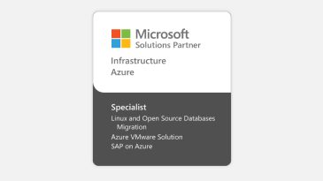 Microsoft Solutions Partner Infrastructure Azure badge