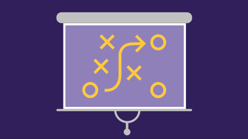  Illustration of screen with a plan