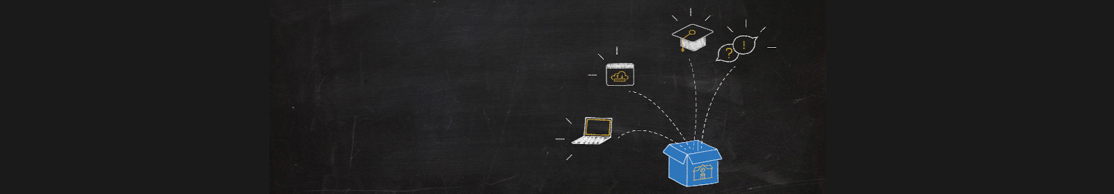 a dropbox with multiple presents