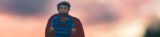 image of a Lego Superman