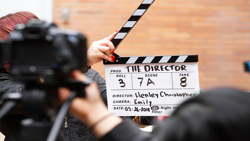 image of a clapperboard