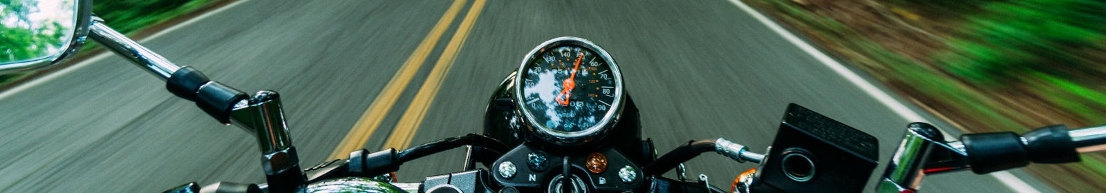 image of a motorcycle speedometer