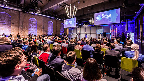 watching festival presentation