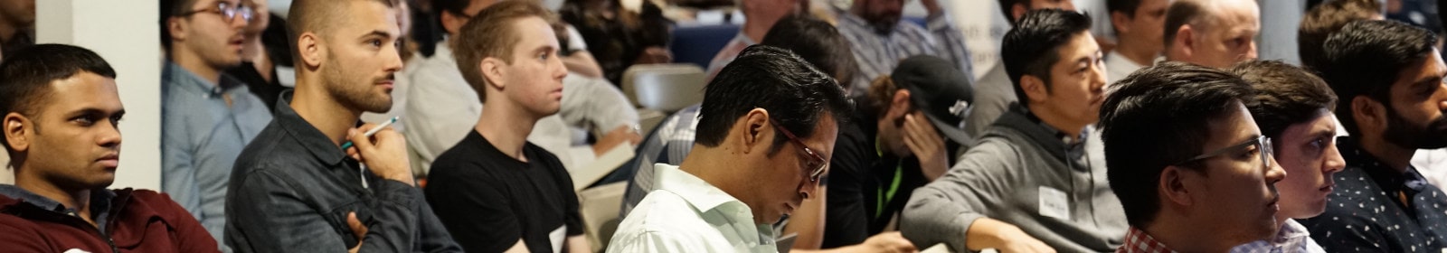 group of people attending a conference