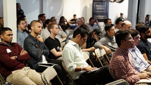 group of people attending a conference
