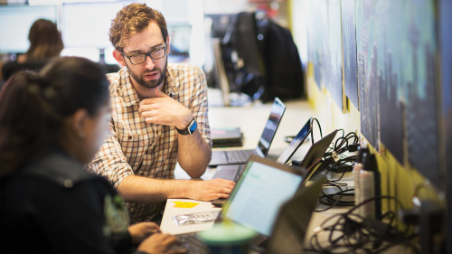 Image of a man thinking