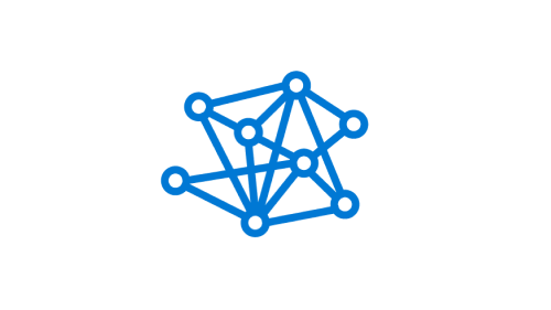 Simple illustration of connected dots