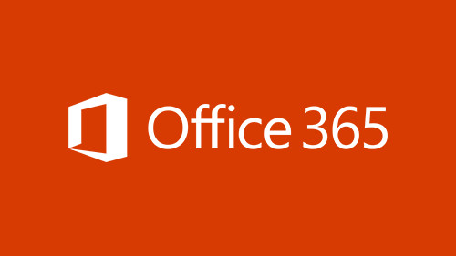Illustration of red box with Office 365 text