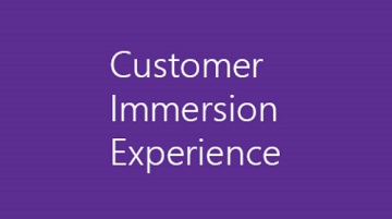 Customer Immersion Experience