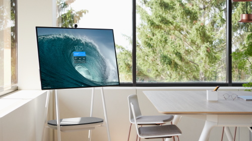 Surface Hub in a room