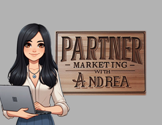 partner marketing with andrea