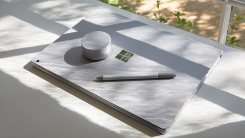 Surface Book 3 with dial and pen