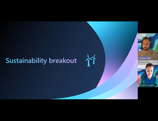 Thumbnail for Sustainability breakout